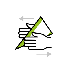 green-one-way-usp-symbol-easy-open-vrijstaand-1.0